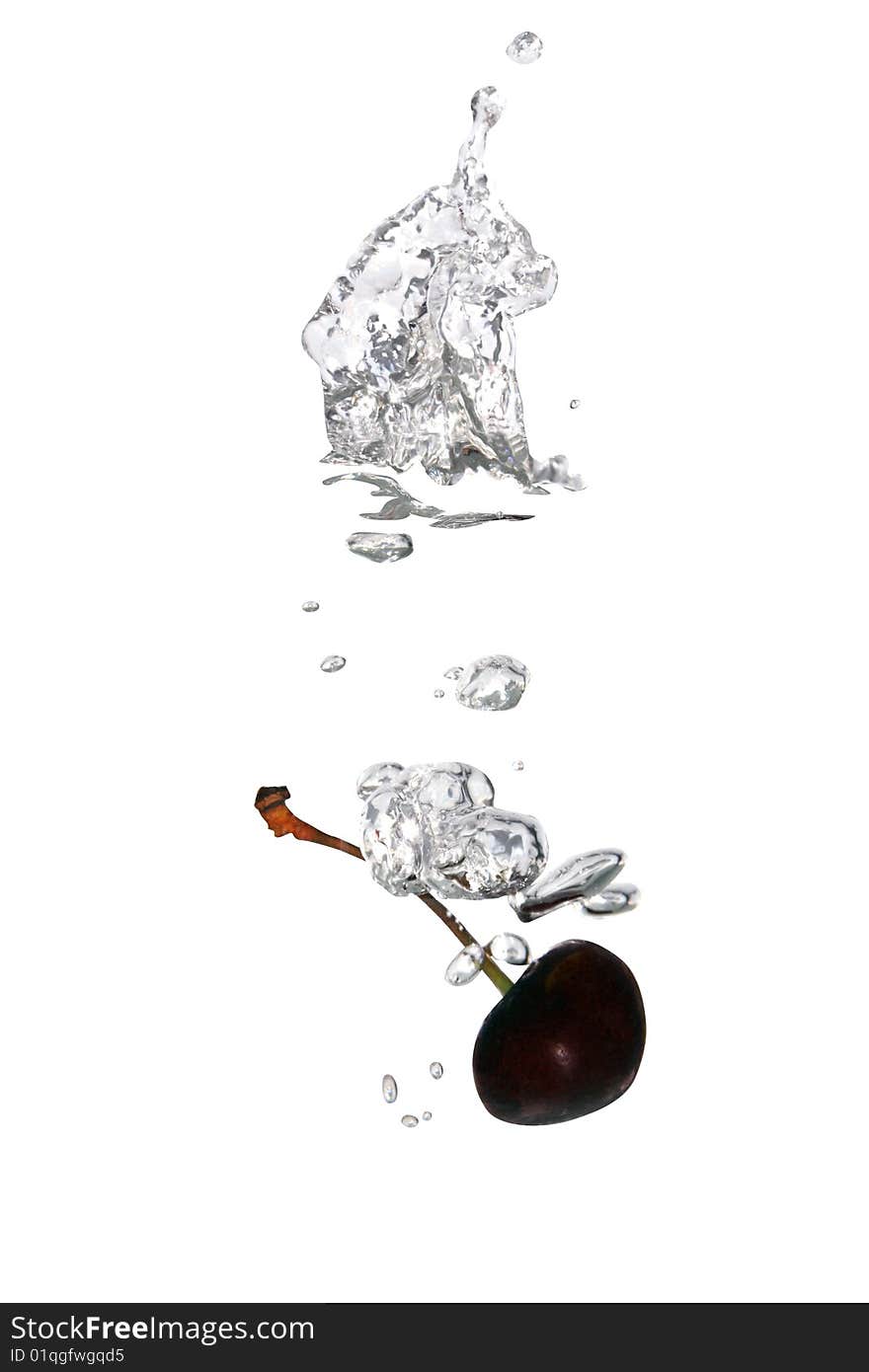 Cherry In Water