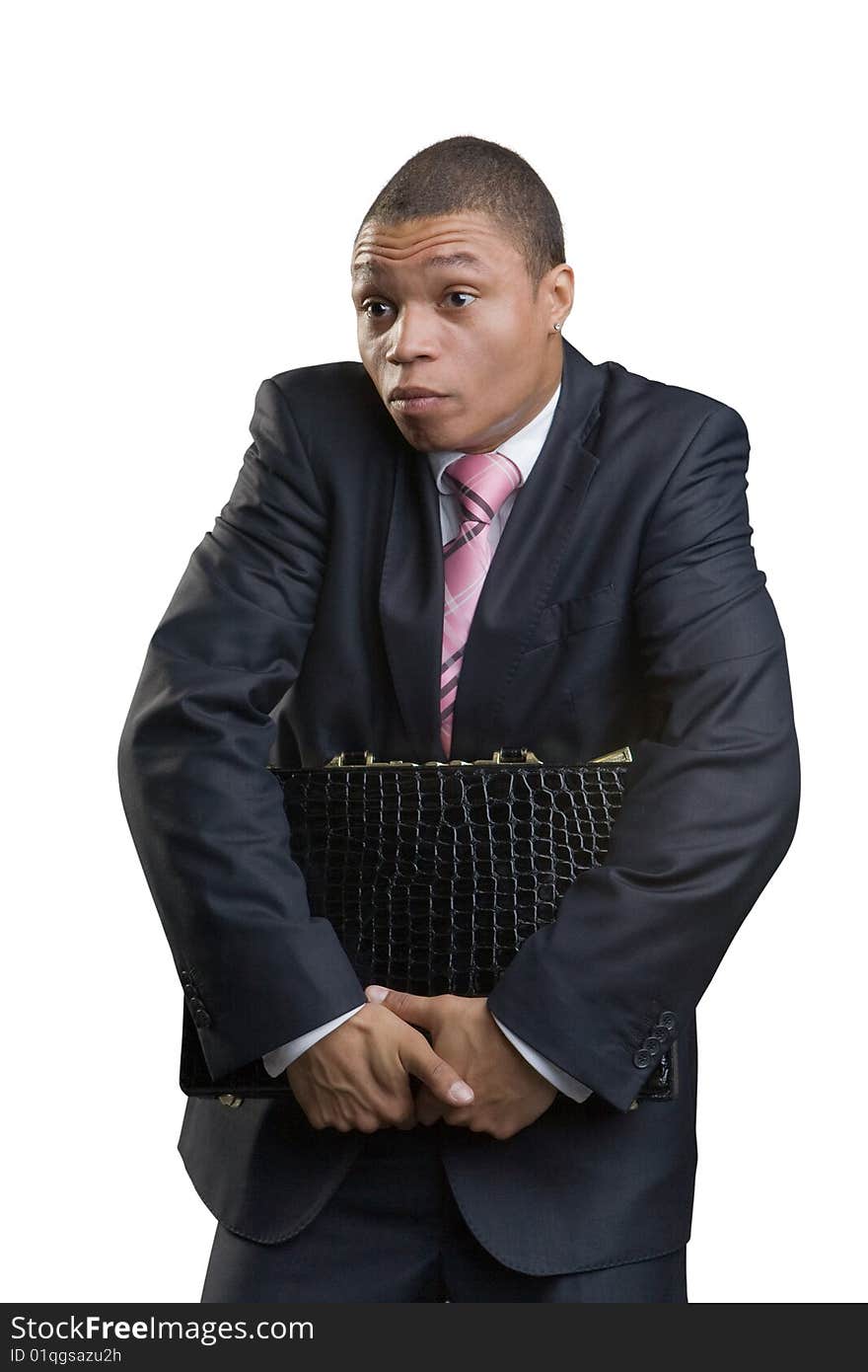 Businessman With A Briefcase