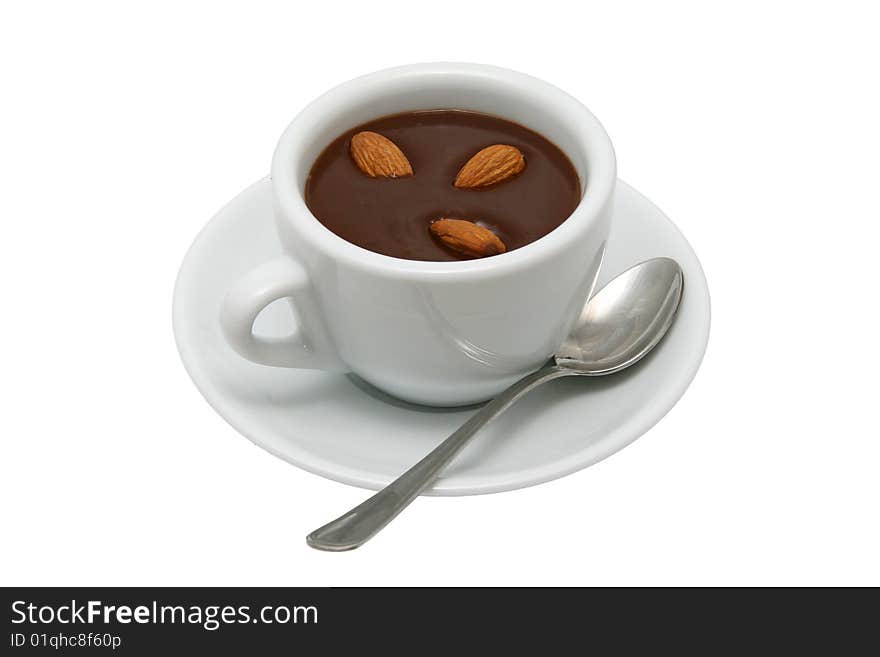 Cup of heat chocolate