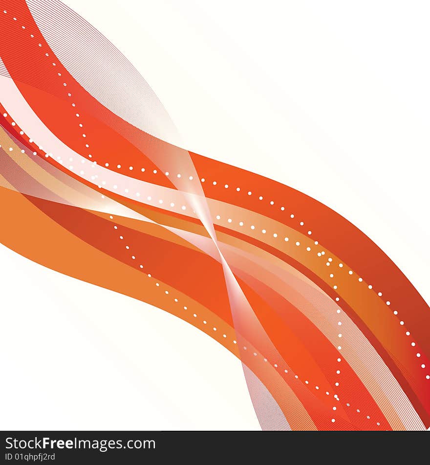 Abstract red background. Vector illustration