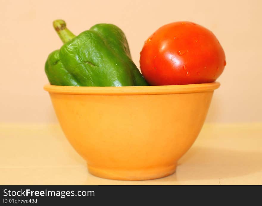 Capsicum and tomato