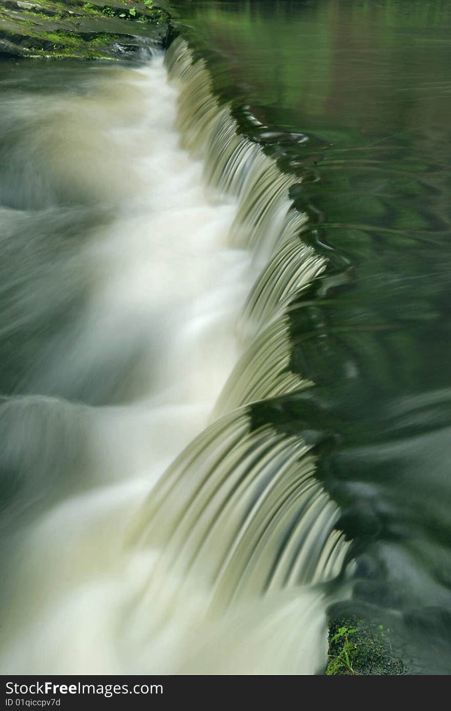 Pennsylvania Waterfall Detail