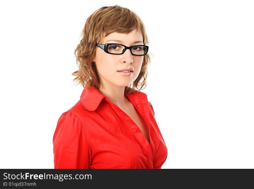 Woman in glasses