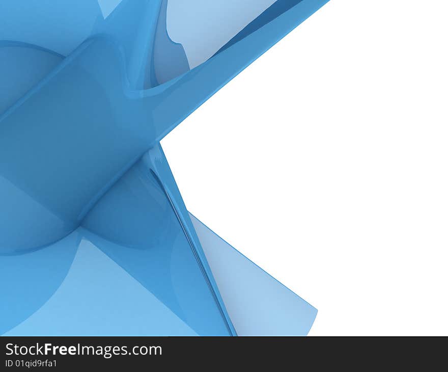 Abstract 3D background for company presentation