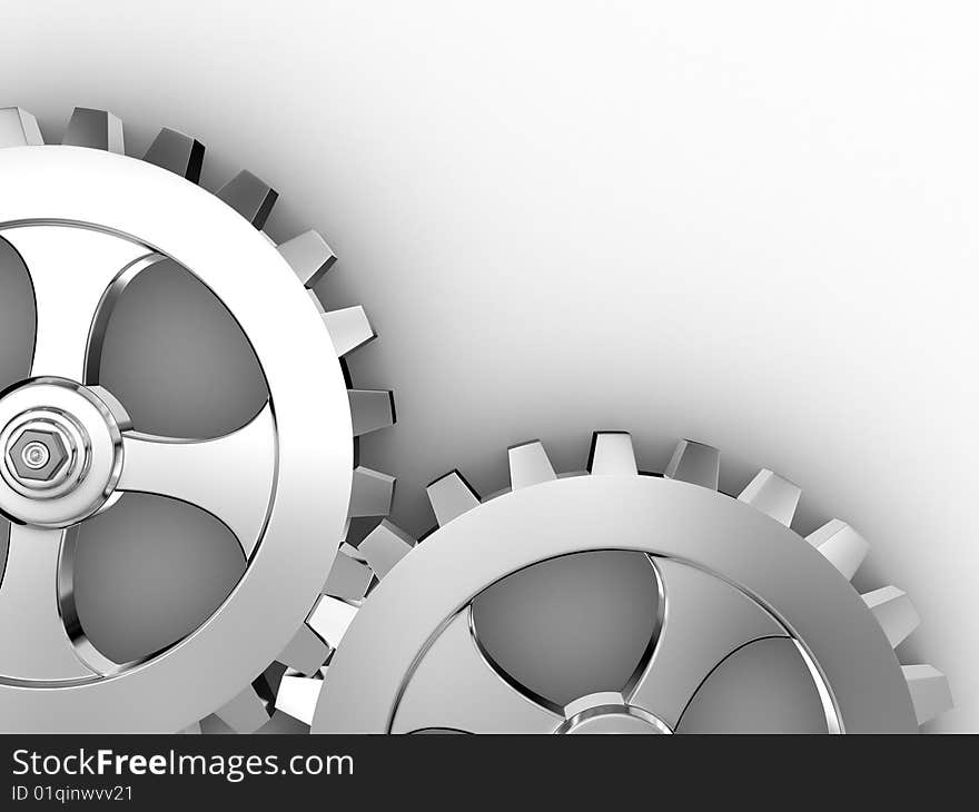 Gears of the some mechanism. Gears of the some mechanism...