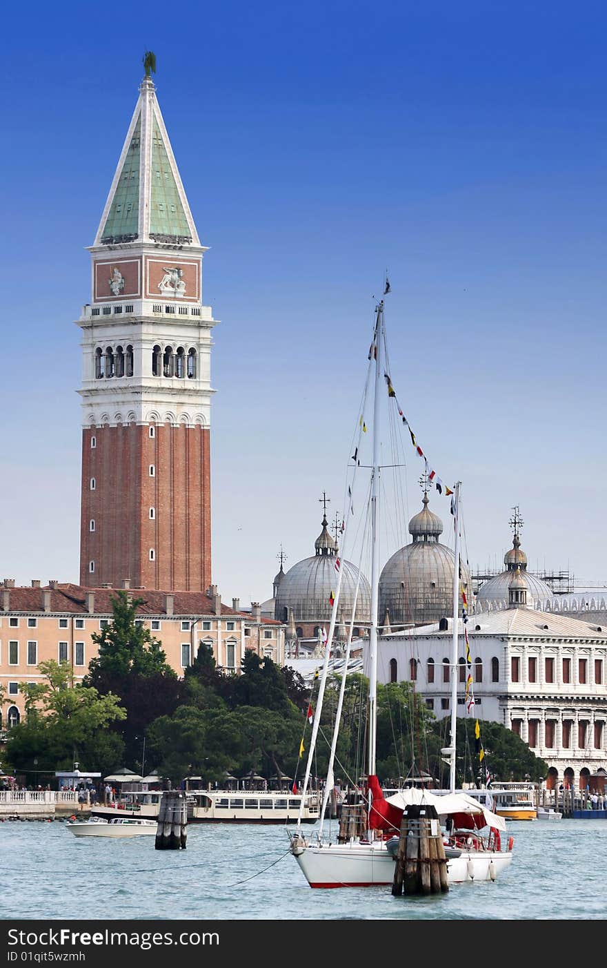 Piazza San Marco and The Doge's Palace in Venice, Italy