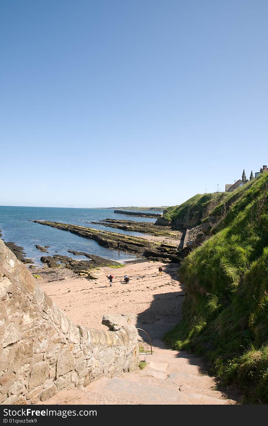 Coast near the castle