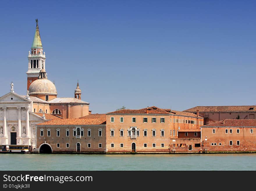 Saint Georgio Island in Venice, Italy