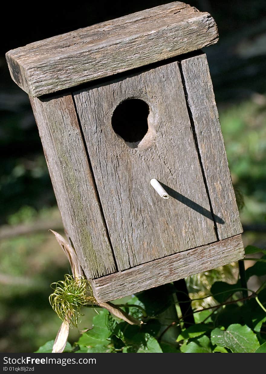 Wooden Birdhouse