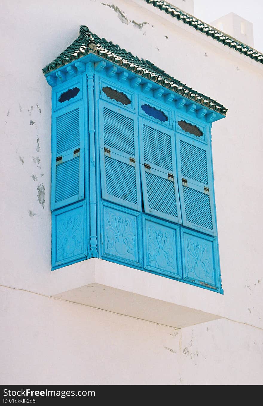 Blue Balcony