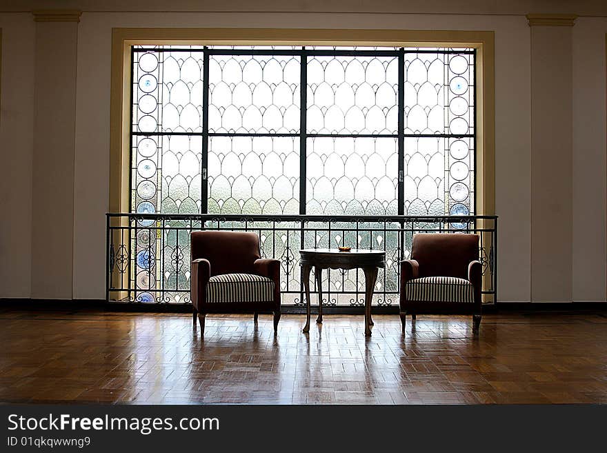 window in resort in brazil