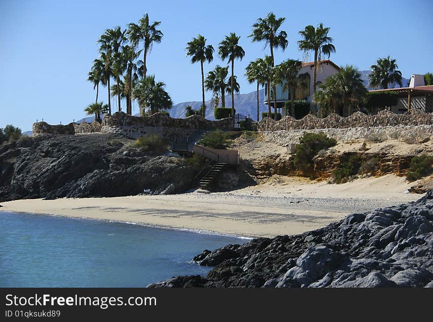 Pristine cove, San Felipe