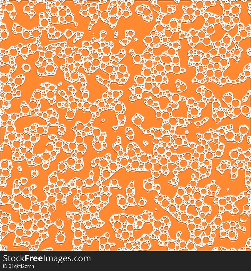 Orange Soda Background