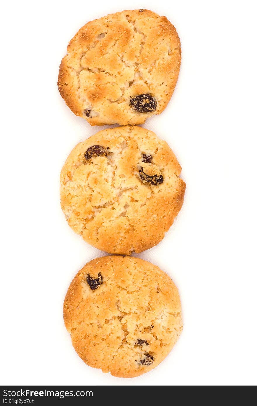 Cookies isolated on a white ю