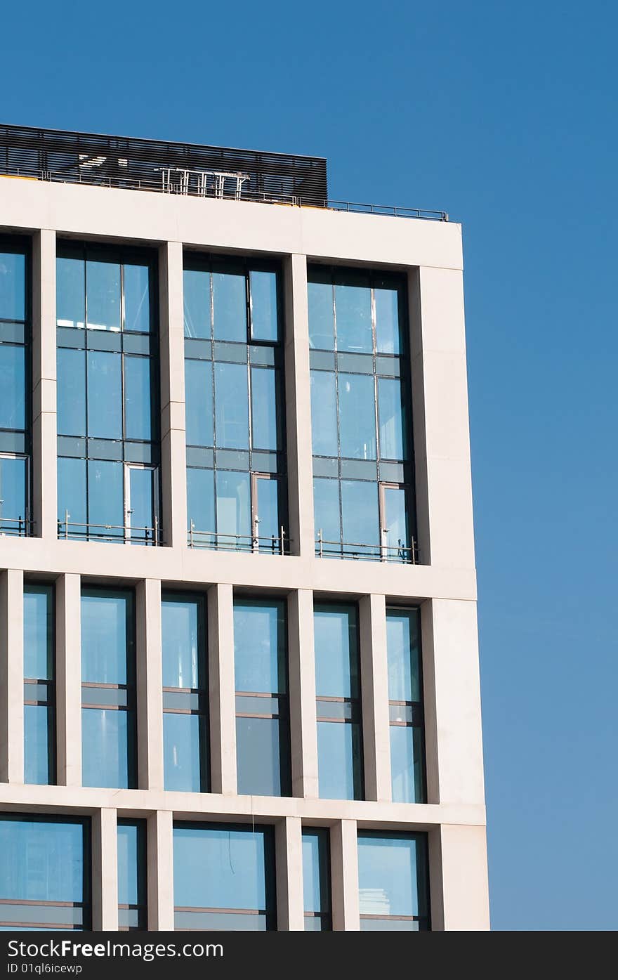 Apartment building close up of windows and frames good for background