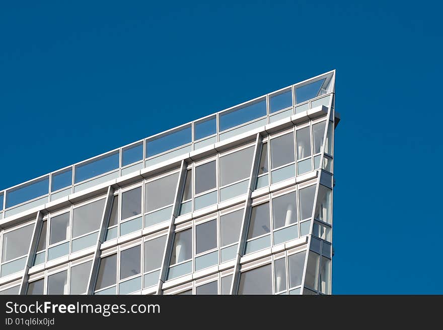 Apartment building close up of windows and frames good for background