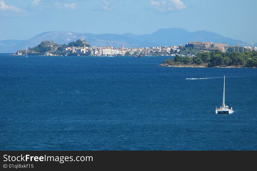 Sailing Kerkyra