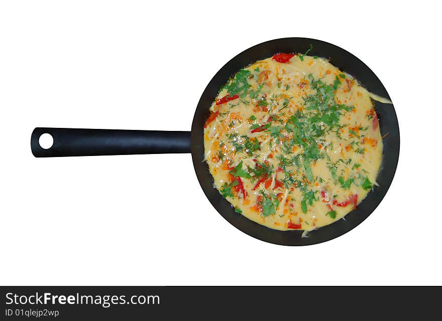 Fried Eggs in a frying pan