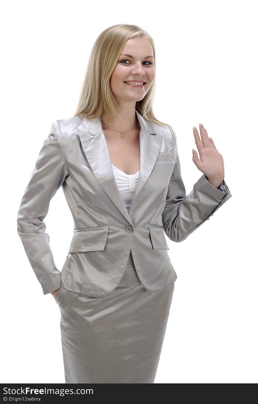 Portrait of young businesswoman