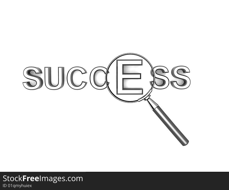 Success word