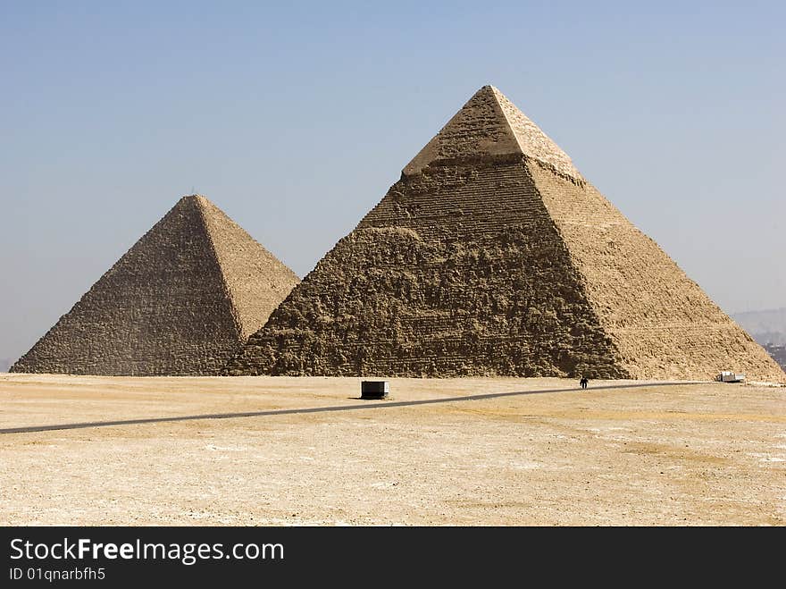 Two pyramids in egypt waiting to be explored