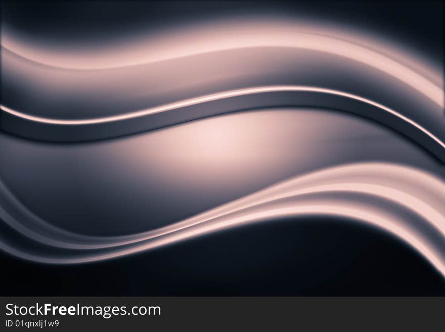 Curved lines abstract background metal. Curved lines abstract background metal