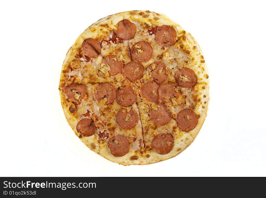 Pizza With Salami