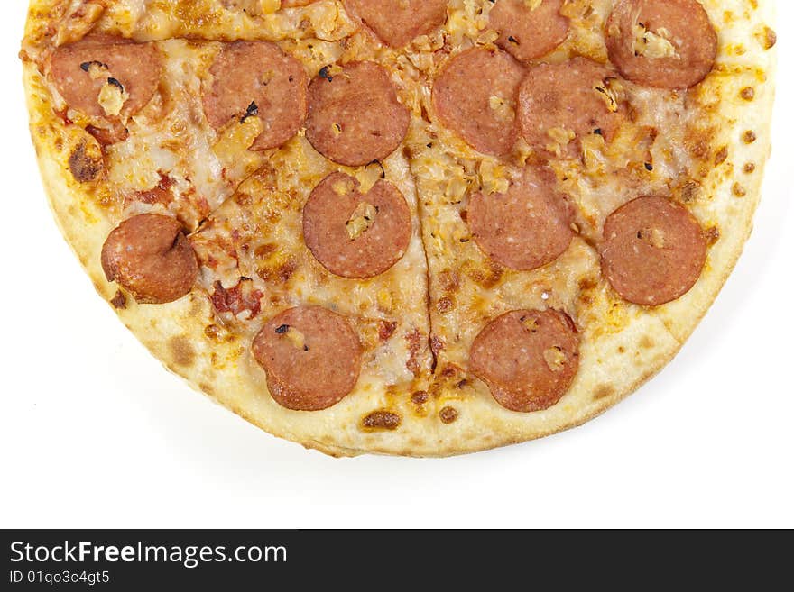 Pizza With Salami