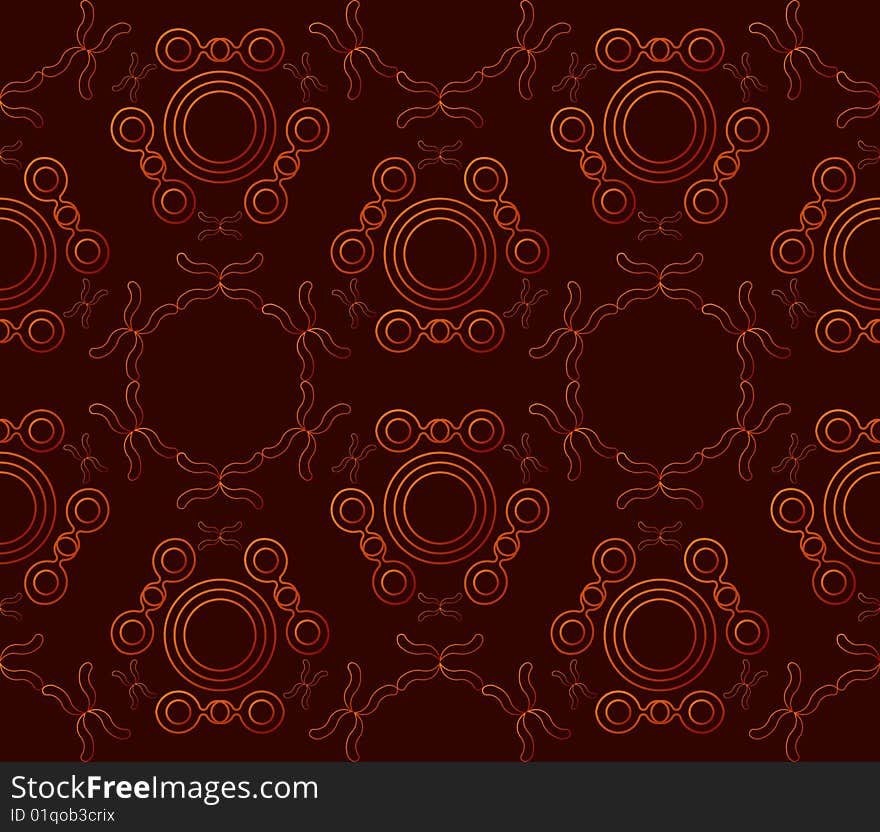 Vector illustration of Seamless Ornament Pattern