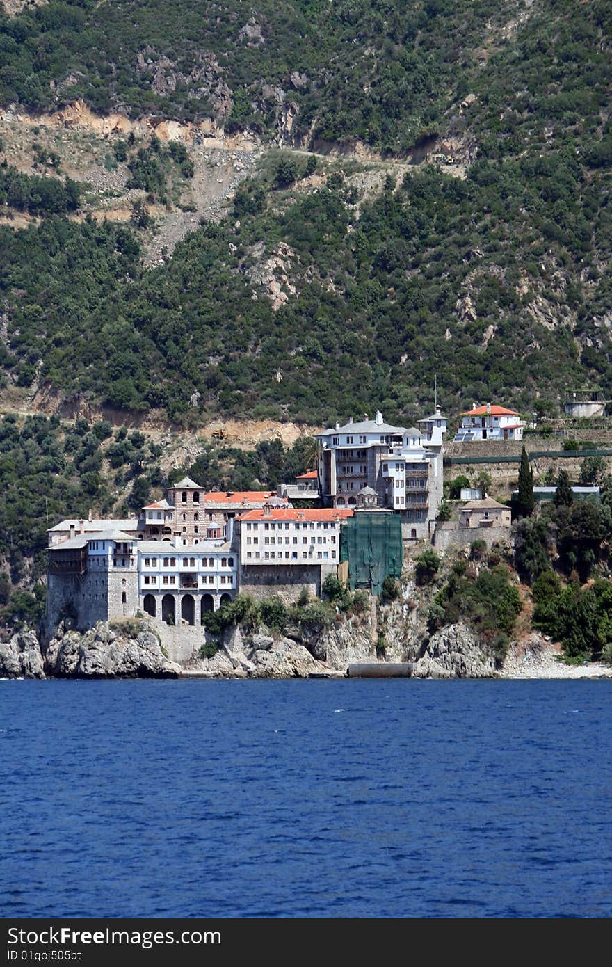 Holy monastery of athos, greece. Holy monastery of athos, greece