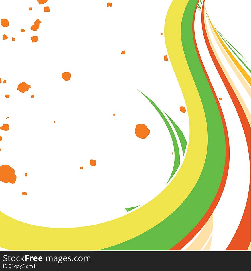 Abstract lines background with place for your text