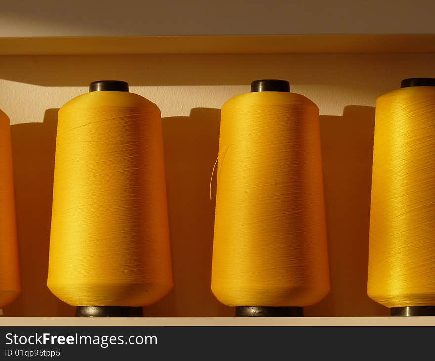 Yellow Bobbins