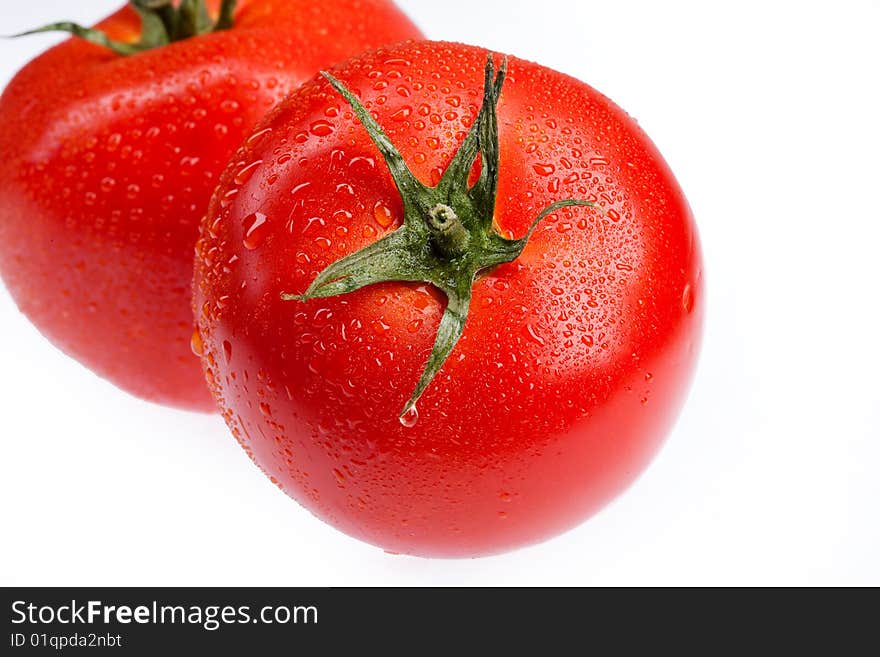 Isolated vegetable on white background. Isolated vegetable on white background