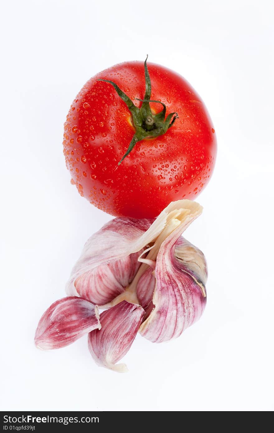 Isolated vegetable on white background. Isolated vegetable on white background