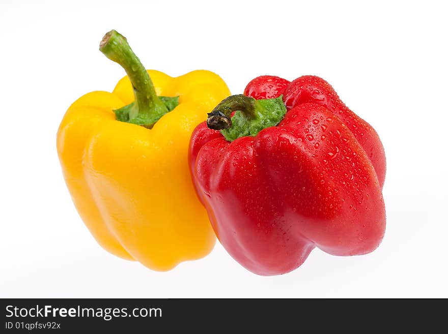 Isolated vegetable on white background. Isolated vegetable on white background