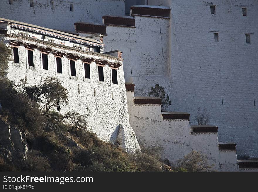 Potala palace in tibet, china