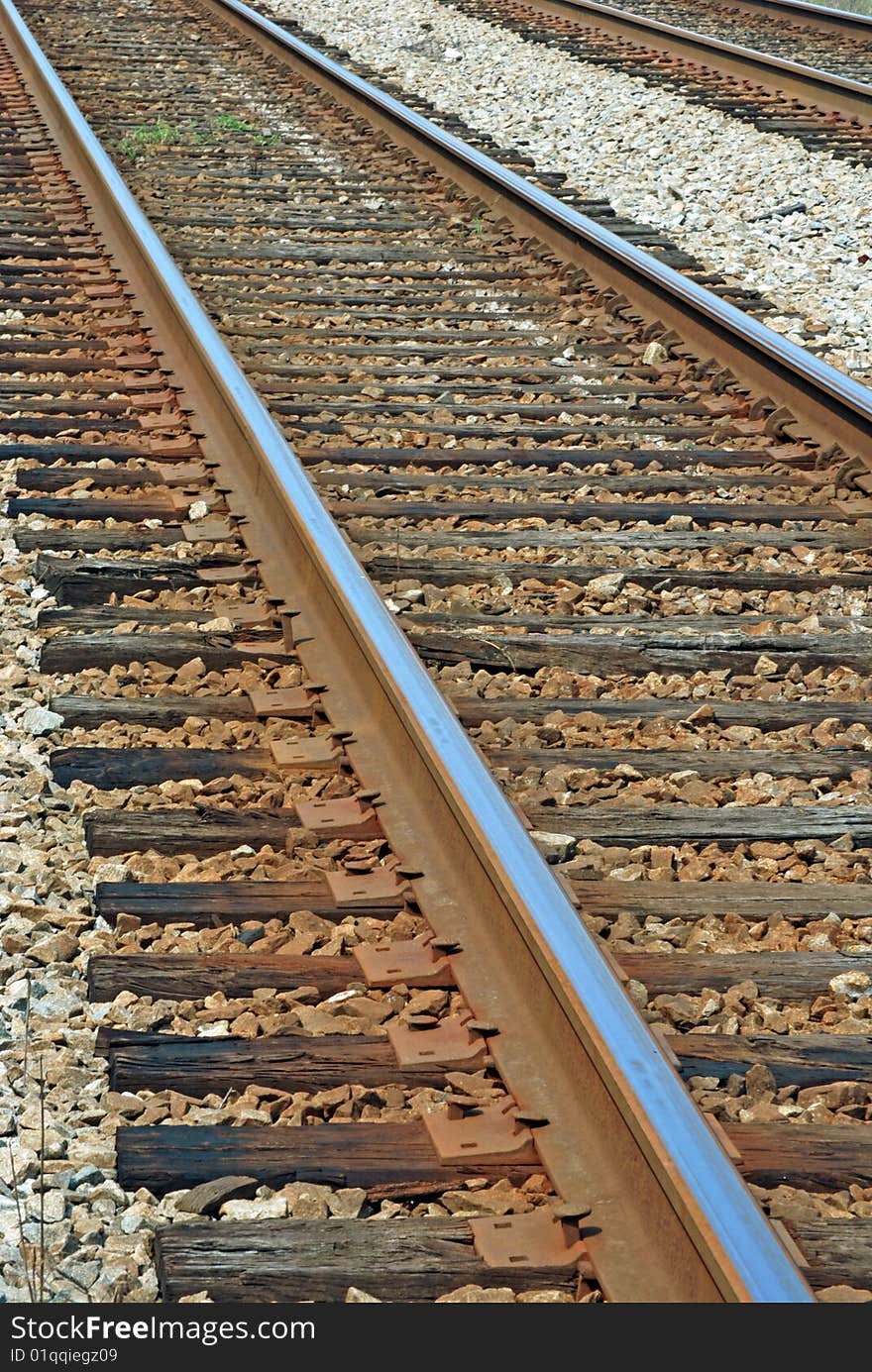 A View Up The Tracks