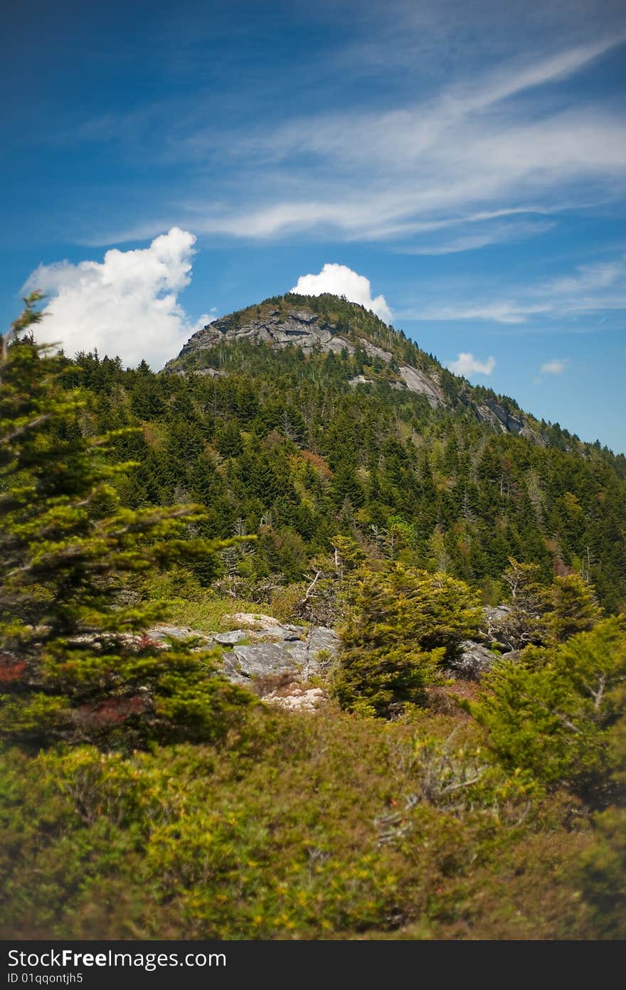 Mountains in North Carolina, USA