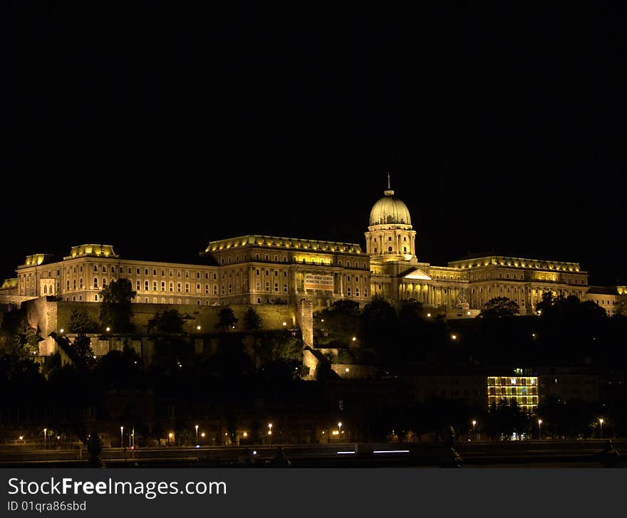 Buda Castel Night, Budapest