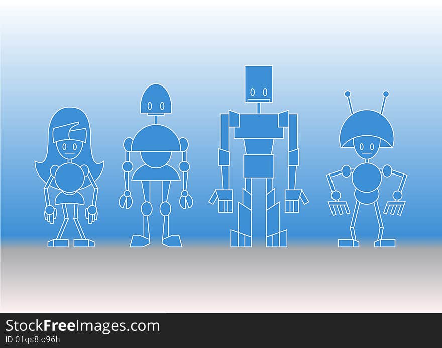 Robots Family