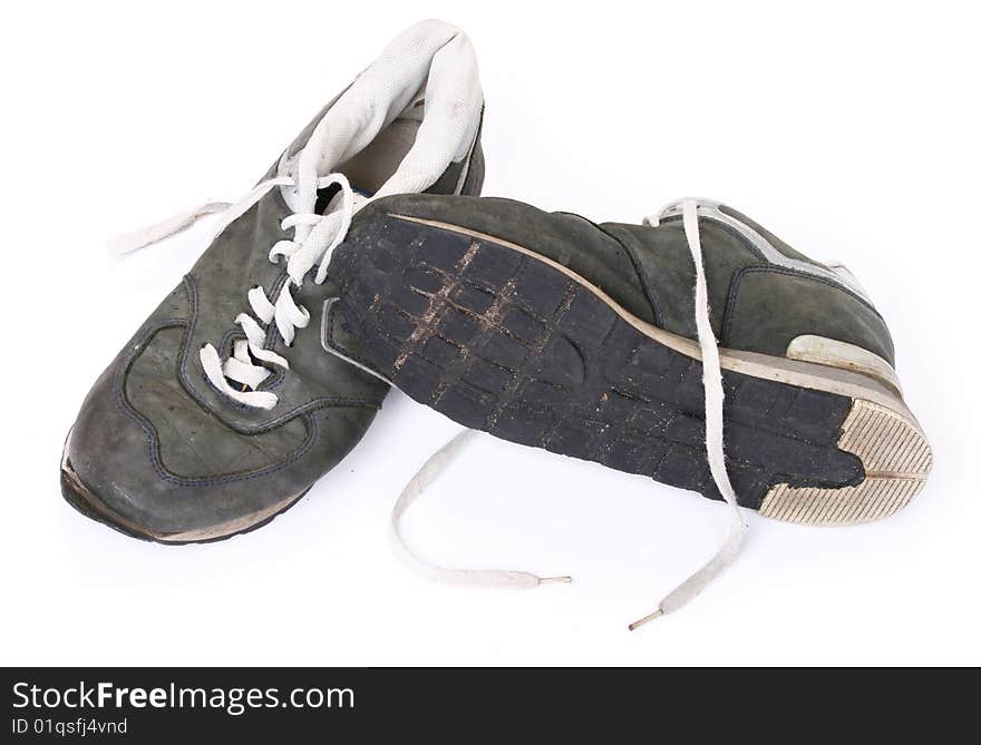 Old Grungy Running Shoes