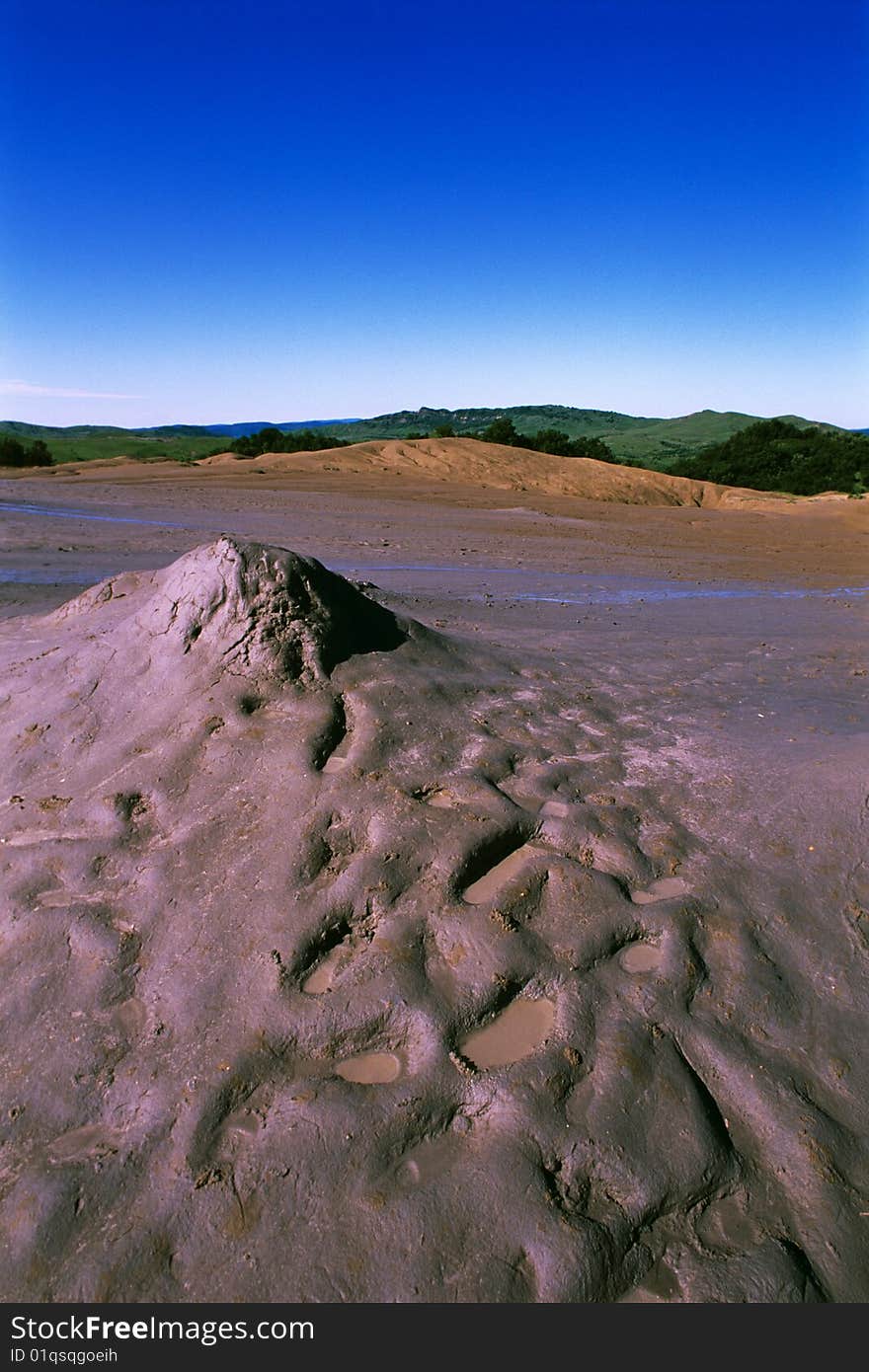 Volcano landscape