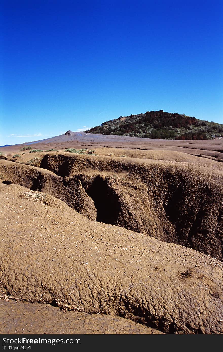 Volcano landscape