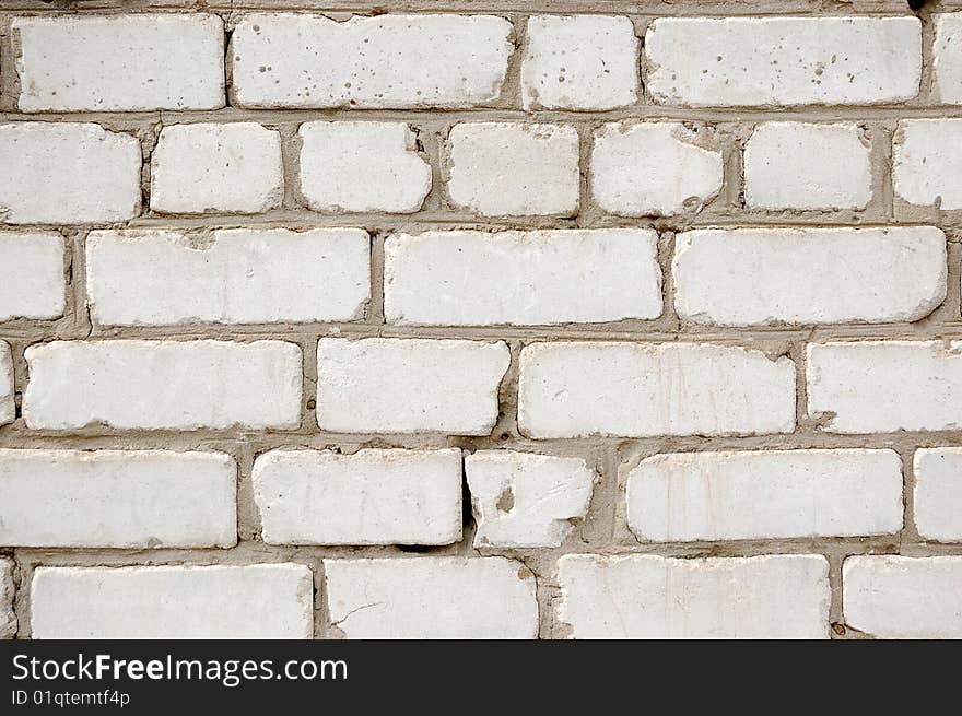 Brick wall texture pattern (white). Brick wall texture pattern (white)