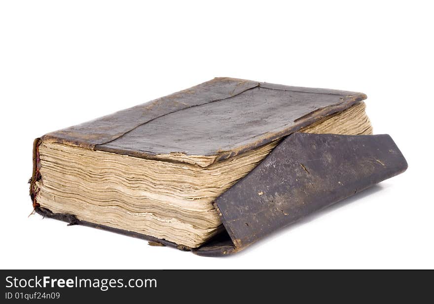 A old and battered book