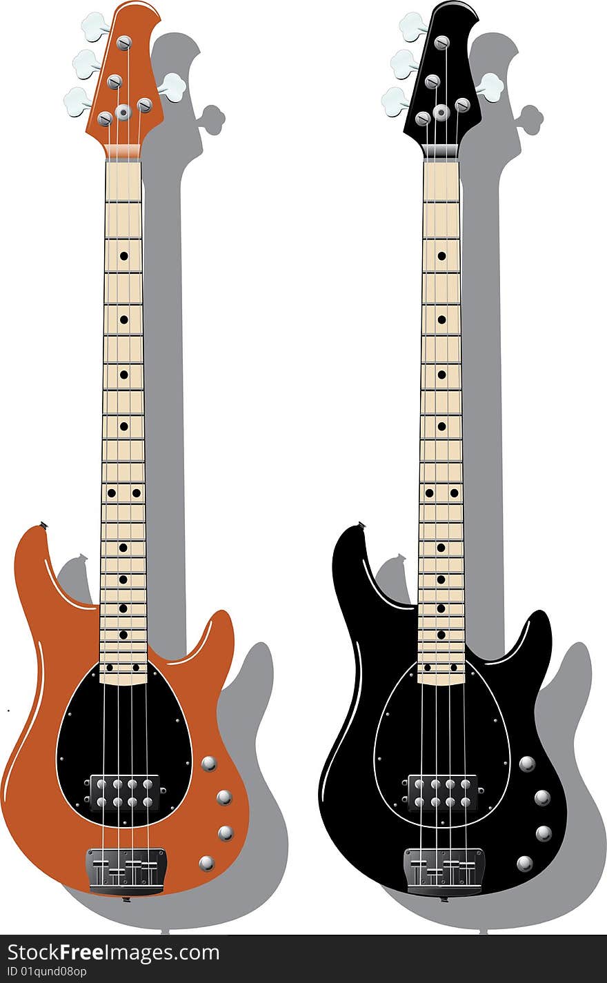 Vector series. Electric bass