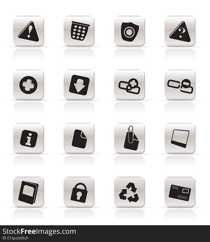 Simple Web Site And Computer Icons