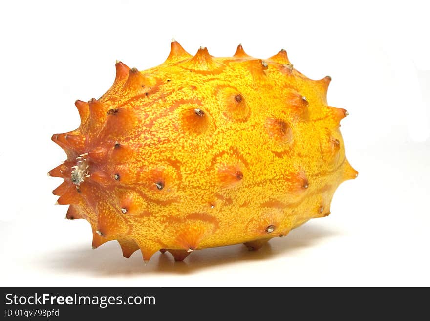 A tropic fruit called kiwano