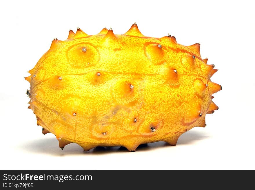 A tropic fruit called kiwano