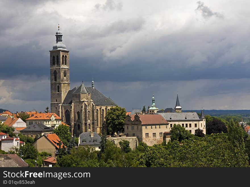 The representative town church from 14th century in which late Gothic, Renaissance and Baroque inventory are preserved. The representative town church from 14th century in which late Gothic, Renaissance and Baroque inventory are preserved.